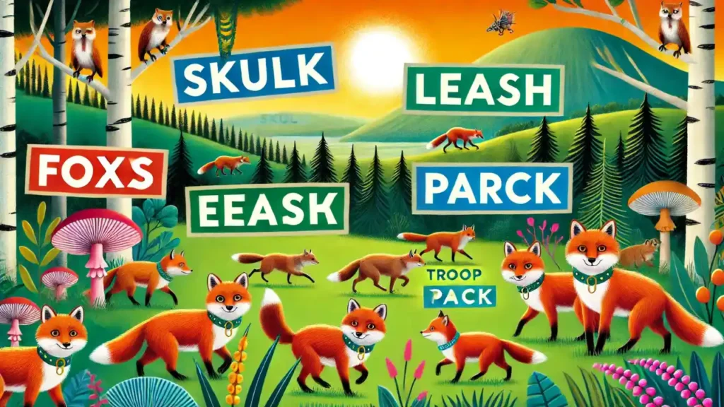 Collective Noun for Foxes