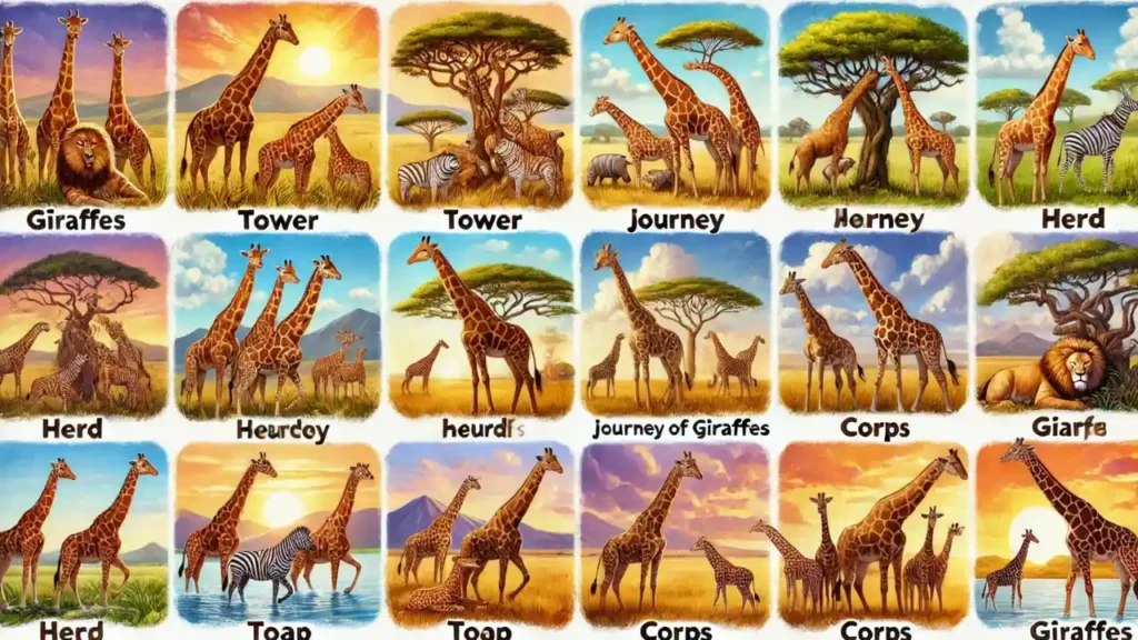 Collective Noun for Giraffes