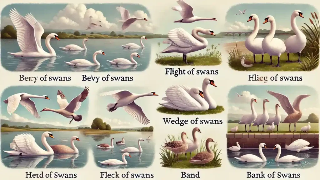 Collective Noun for Swans