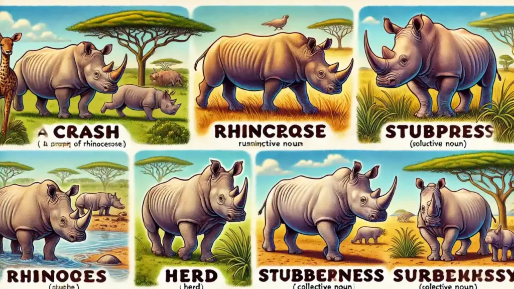 Collective Noun For Rhinoceros